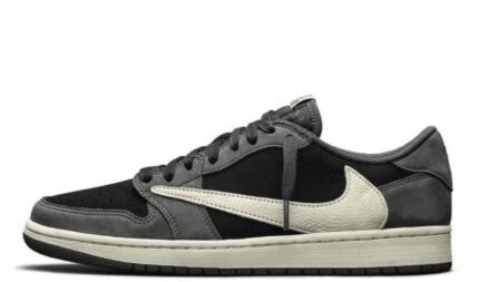 Air Jordan 1 Low Black Grey x Travis Scott