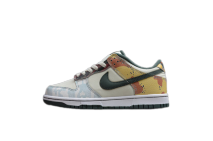 Nike Dunk Low SE Sail Multi-Camo - DH0957-100